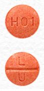 Pill Imprint L U H01 (Trandolapril 1 mg)