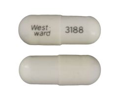 Lithium carbonate 150 mg West-ward 3188