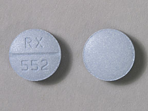 Clorazepate dipotassium 3.75 mg RX 552