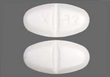 Pill X 92 White Oval is Gabapentin 