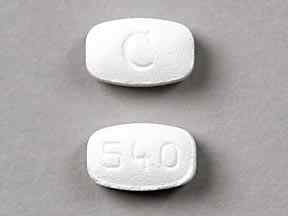 Pill C 540 White Barrel is Cetirizine Hydrochloride