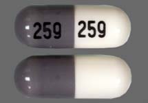 Zonisamide 50 mg 259 259