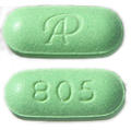 Pill Imprint Logo 805 (Esterified Estrogens and Methyltestosterone 0.625 mg / 1.25 mg)