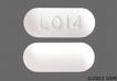 Pill L 014 White Oval is Acetaminophen