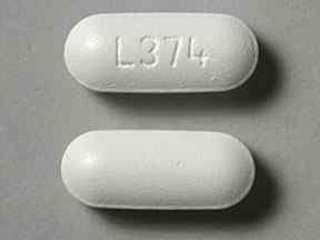 Pilula L374 este acetaminofen, aspirină și cafeină 250 mg / 250 mg / 65 mg