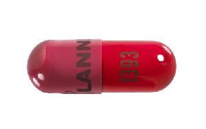 Rifampin 150 mg Logo LANNETT 1393