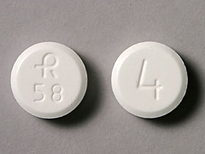 Acetaminophen and codeine phosphate 300 mg / 60 mg R 58 4