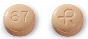 Alprazolam extended release 2 mg R 87