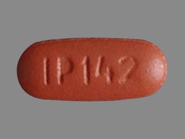 Pill IP 142 200 Brown Oval is Ibuprofen