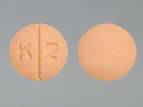 Pill K 2 Orange Round is Promethazine Hydrochloride