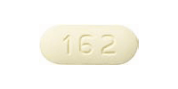 Pill R 162 Yellow Oval is Ofloxacin