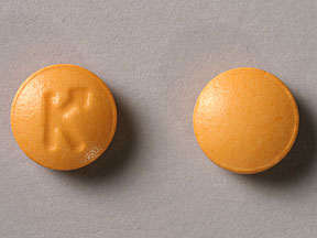 Pill K Orange Round is Aspirin Enteric Coated