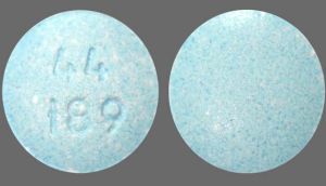 Pill 44 189 Blue Round is Sleep Tabs