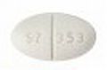 Pill SZ 353 White Elliptical/Oval is Levetiracetam