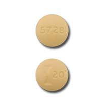 Famotidine 20 mg Logo 20 5728