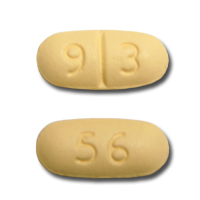 Pill 9 3 56 Yellow Oval is Fluvoxamine Maleate