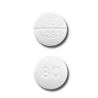 Nadolol 80 mg Z 4237 80