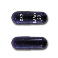 Omeprazole delayed release 20 mg 082 IMPAX 20