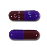 Omeprazole delayed release 40 mg 083 IMPAX 40