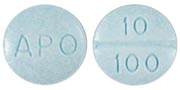 Carbidopa and levodopa 10 mg / 100 mg APO 10 100