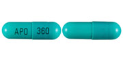 Diltzac Diltazem HCl ER 360 mg APO 360