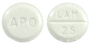 Lamotrigine 25 mg APO LAM 25