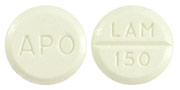 Lamotrigine 150 mg APO LAM 150