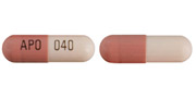 Omeprazole delayed release 40 mg APO 040