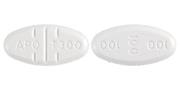 Trazodone hydrochloride 300 mg APO T300 100 100 100