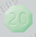 Pill 20 is Opana ER 20 mg