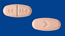 Pill LE 750 > Orange Oval is Levetiracetam