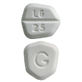 Pill G LG 25 White Six-sided is Lamotrigine