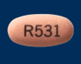 Pill R531 Pink Oval is Divalproex Sodium Delayed-Release