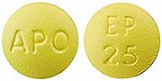 Eplerenone 25 mg APO EP 25