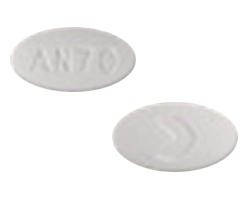 Alendronate sodium 70 mg AN70 >