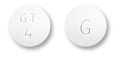 Pill G GT 4 White Round is Galantamine Hydrobromide 