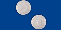 Pill TI > White Round is Topiramate
