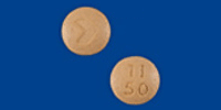 Pill TI 50 > Yellow Round is Topiramate