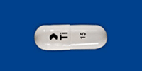 Pill > Ti 15 White Capsule/Oblong is Topiramate (Sprinkle)