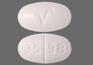 Acetaminophen and hydrocodone bitartrate 660 mg / 10 mg 3598 V