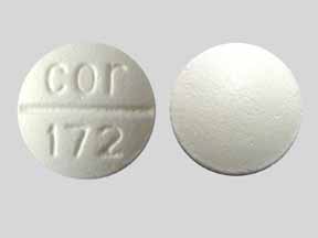 Pill cor 172 White Round is Citalopram Hydrobromide