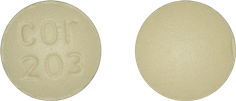 Ropinirole hydrochloride 1 mg cor 203