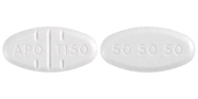 Trazodone hydrochloride 150 mg APO T150 50 50 50