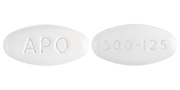Amoxicillin and Clavulanate Potassium 500 mg / 125 mg APO 500-125