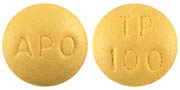 Topiramate 100 mg APO TP 100