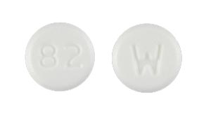 Pill W 82 White Round is Primidone