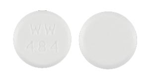 Pill WW 484 White Round is Primidone