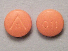 Pill AP 011 Orange Round is Aspirin Delayed Release