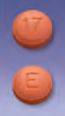 Benazepril hydrochloride 40 mg E 17