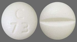 Metoprolol tartrate 25 mg C 73
